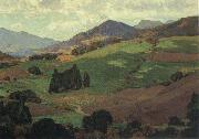I Lifted Mine Eyes Unto the Hills-n-d William Wendt